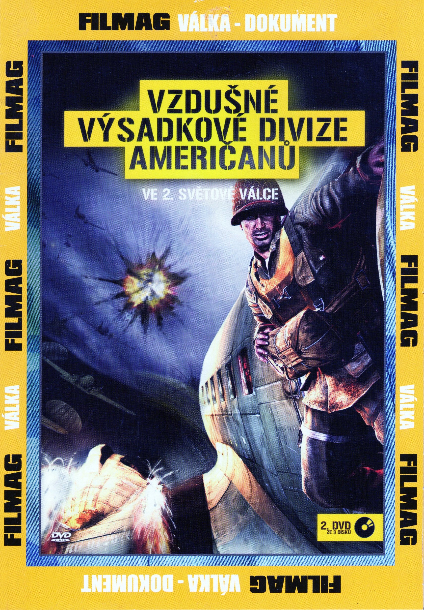 DVD Vzdušné výsadkové divize Američanů ve 2. Světové válce 2.DVD
