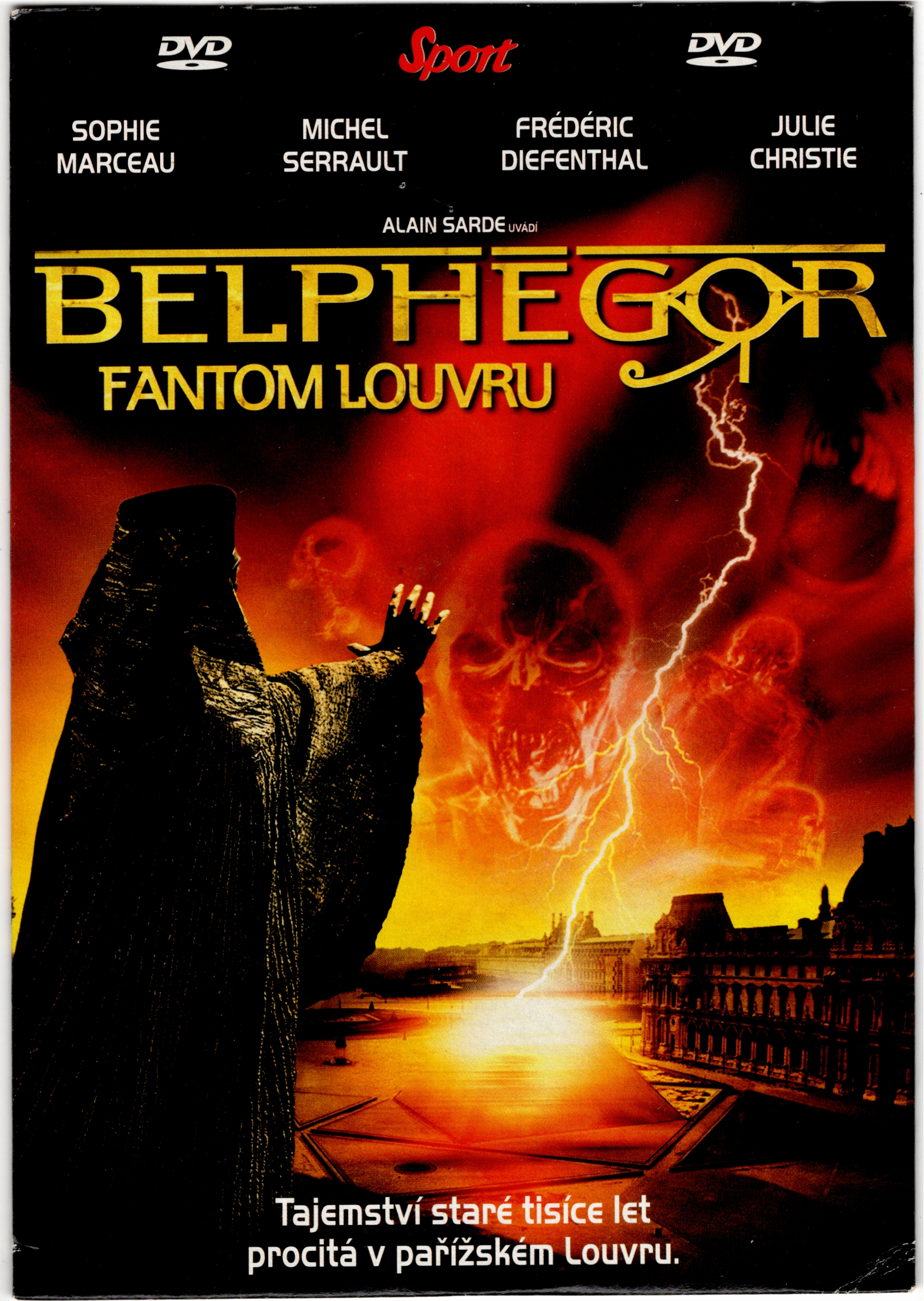 DVD BELPHEGOR Fantom LOURU