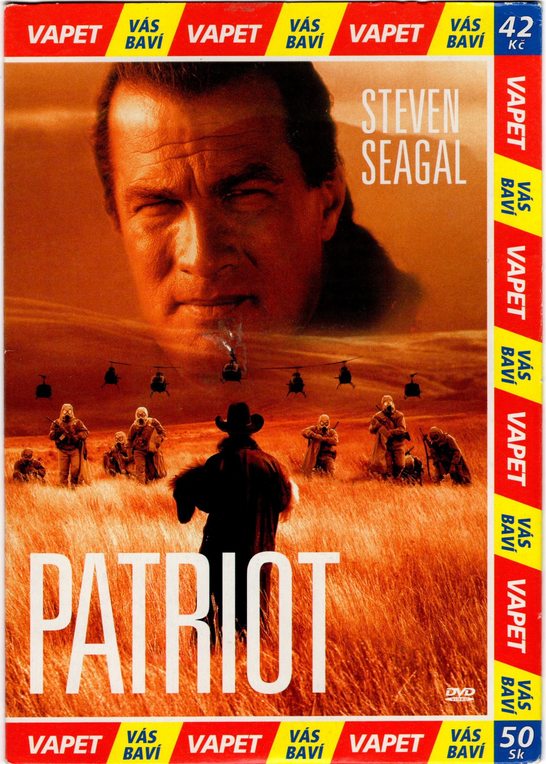 DVD PATRIOT - STEVEN SEAGAL