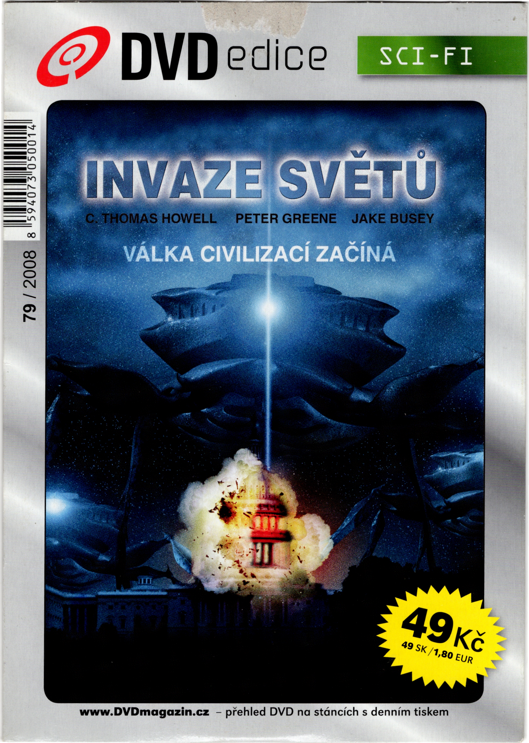 DVD INVAZE SVĚTŮ - Válka civilizací začíná