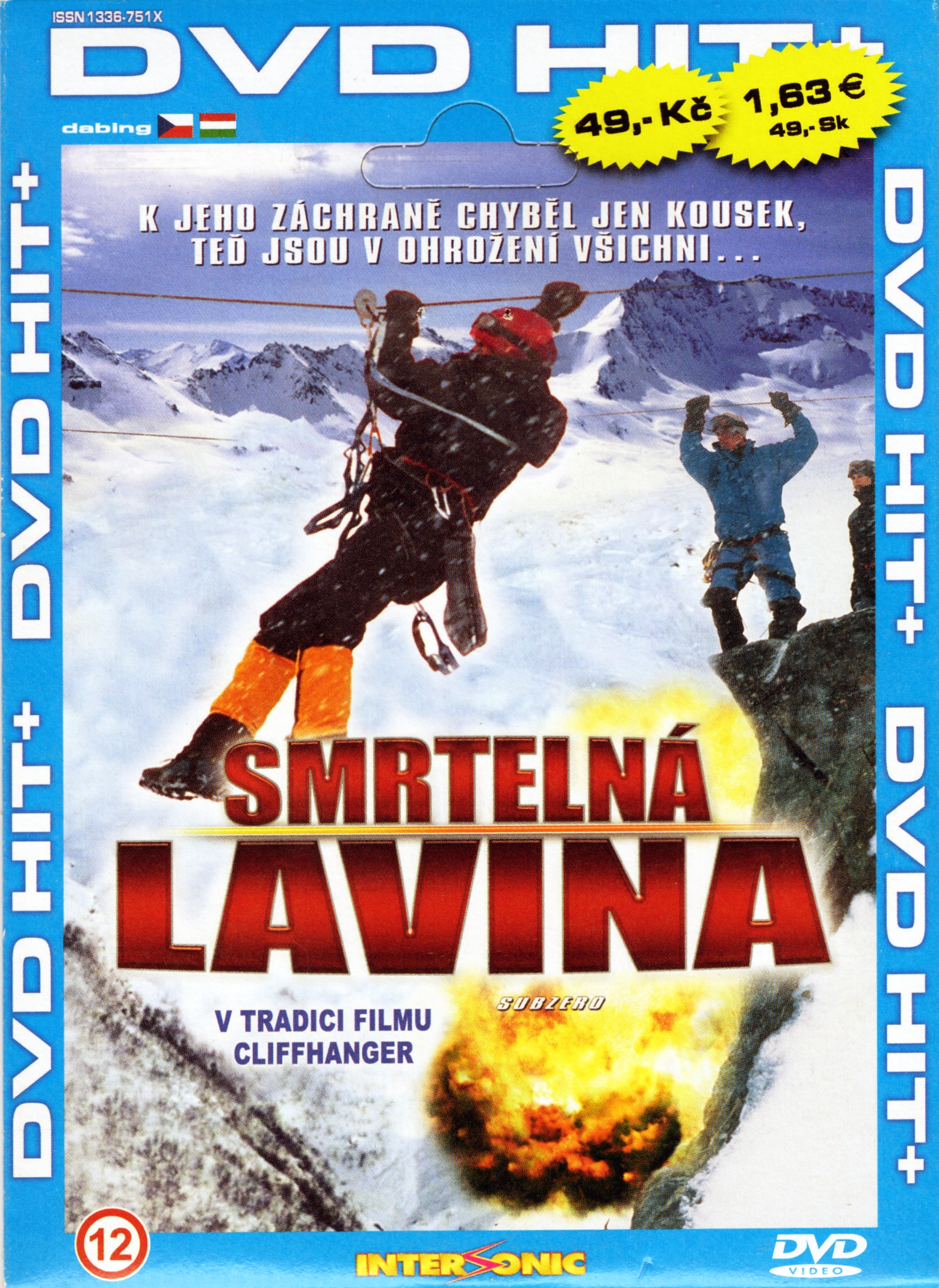 DVD SMRTELNÁ LAVINA