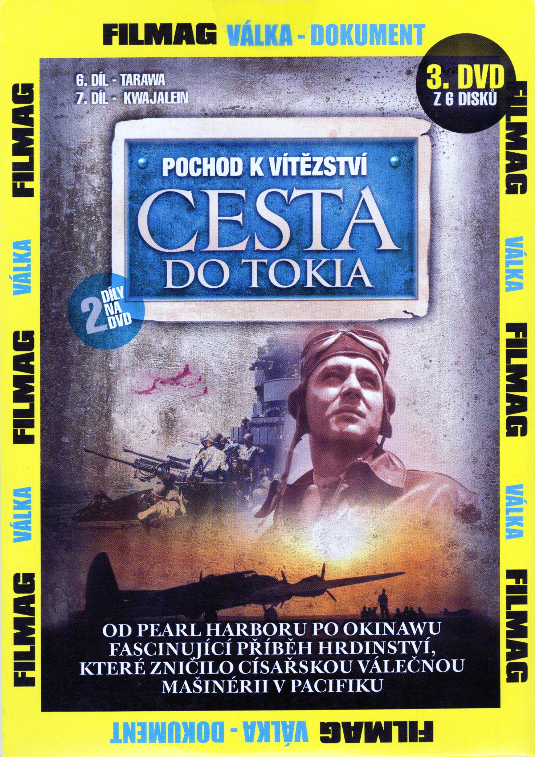 DVD Pochod k vítězství - Cesta do TOKIA 3.DVD z 6 DISKU