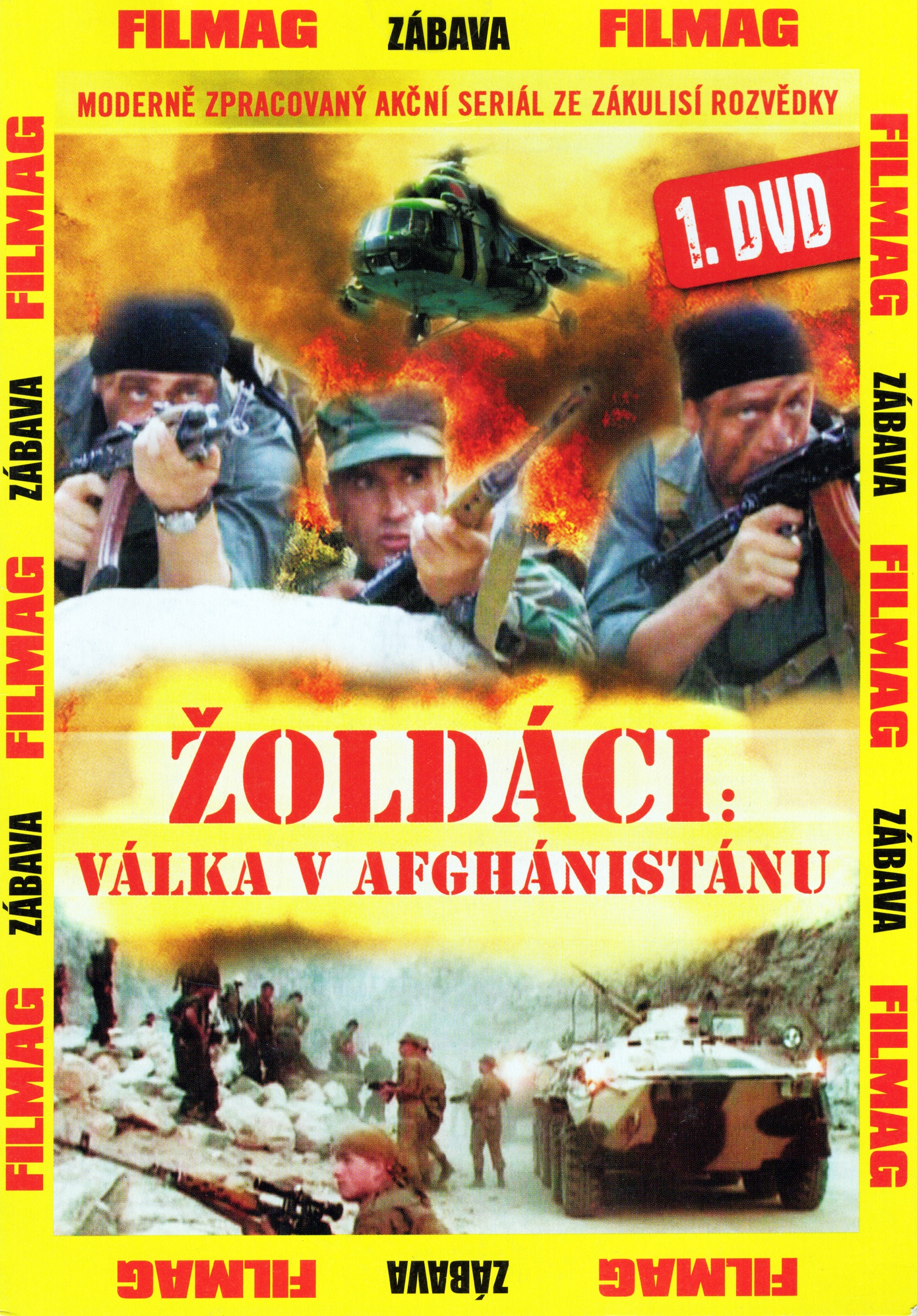 DVD ŽOLDÁCI - Válka v Afganistánu
