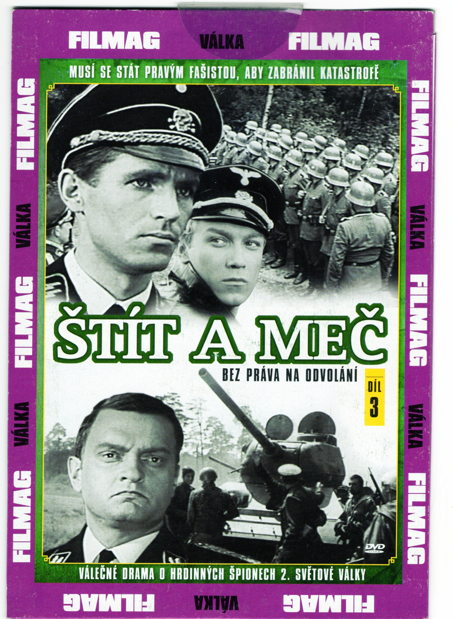 DVD ŠTÍT A MEČ - BEZ PRÁVA NA ODVOLÁNÍ DÍL: 3
