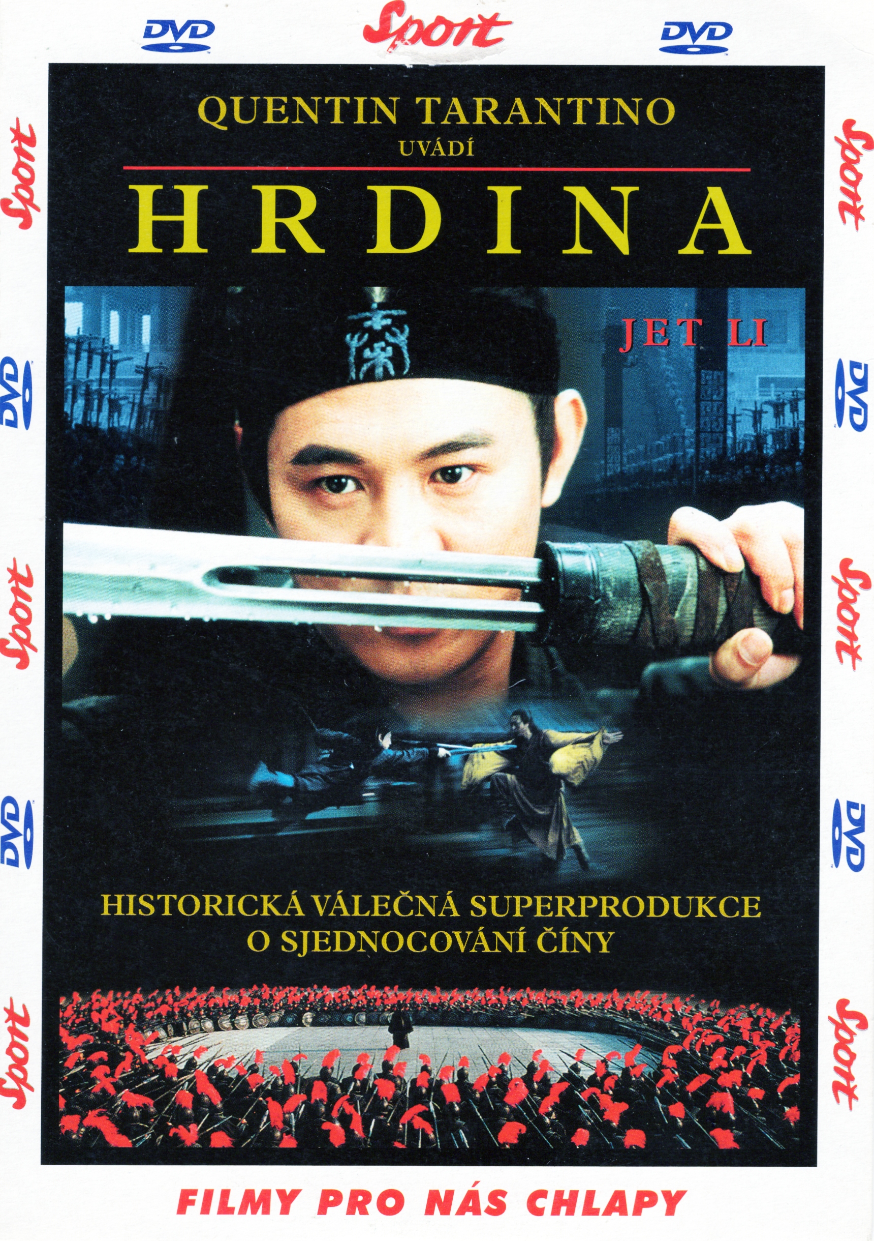 DVD Film - HRDINA JET LI