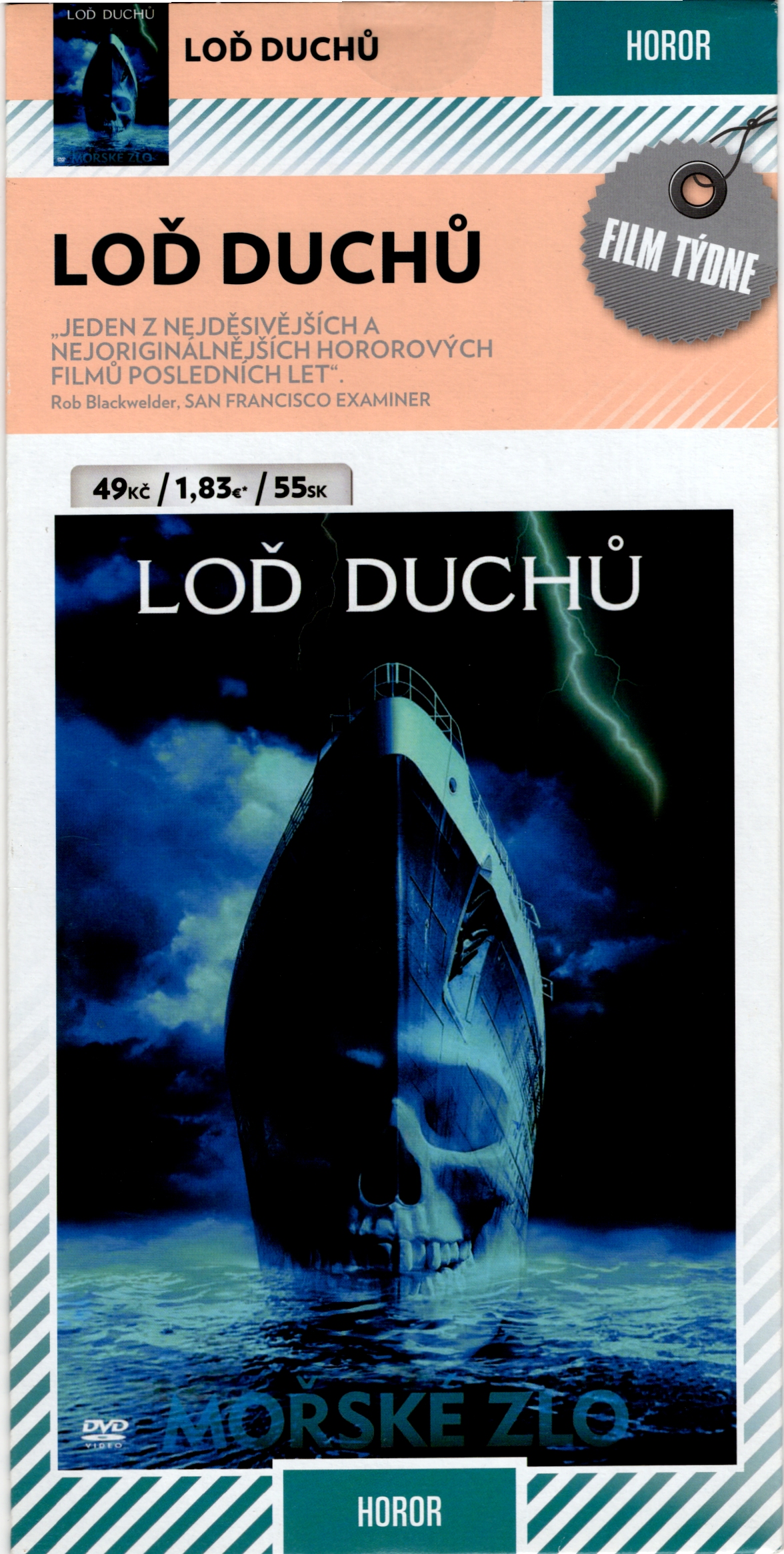 DVD HOROR - LOĎ DUCHŮ