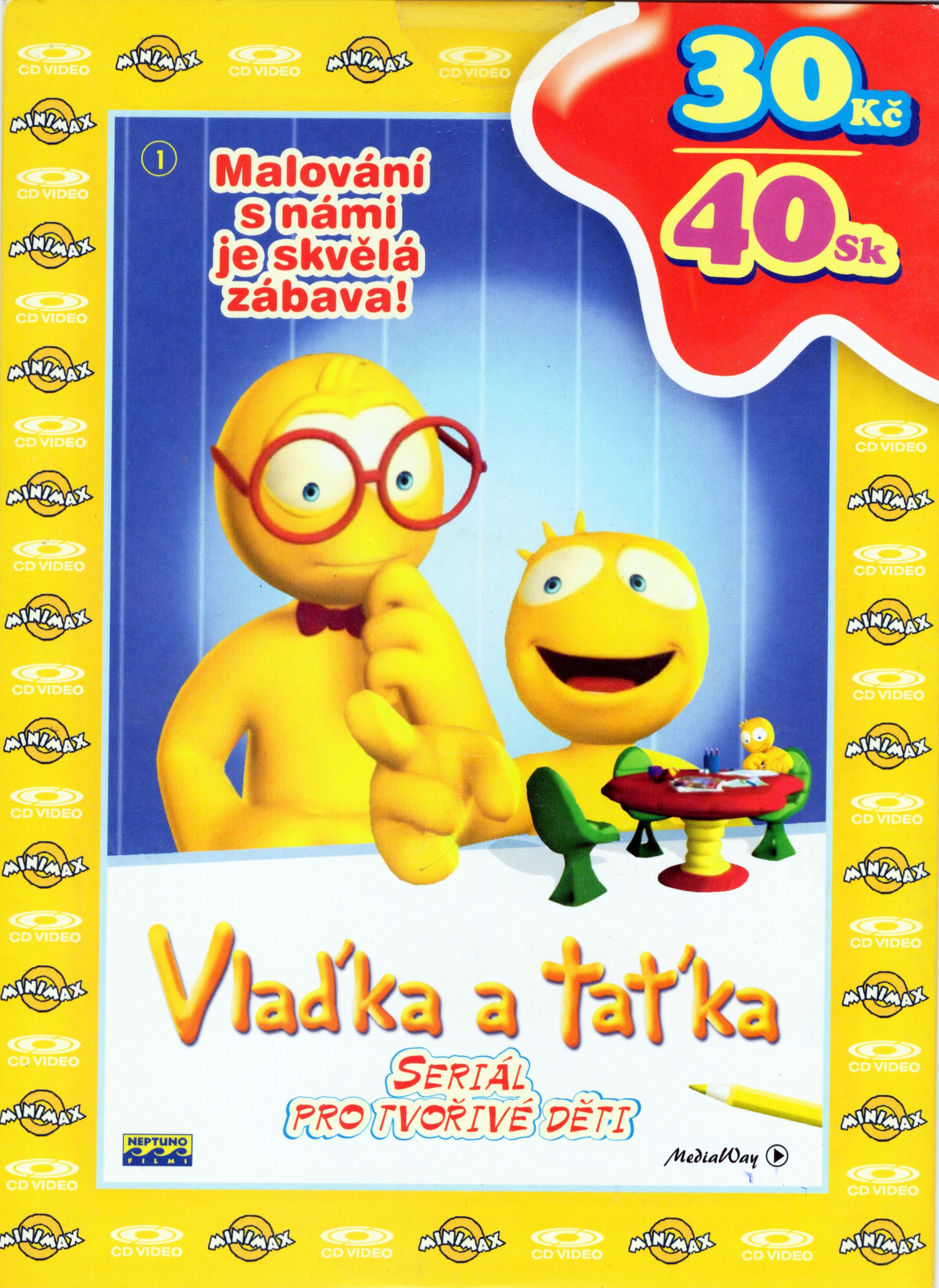 DVD Pohádka Vlaďka a Taťka 1