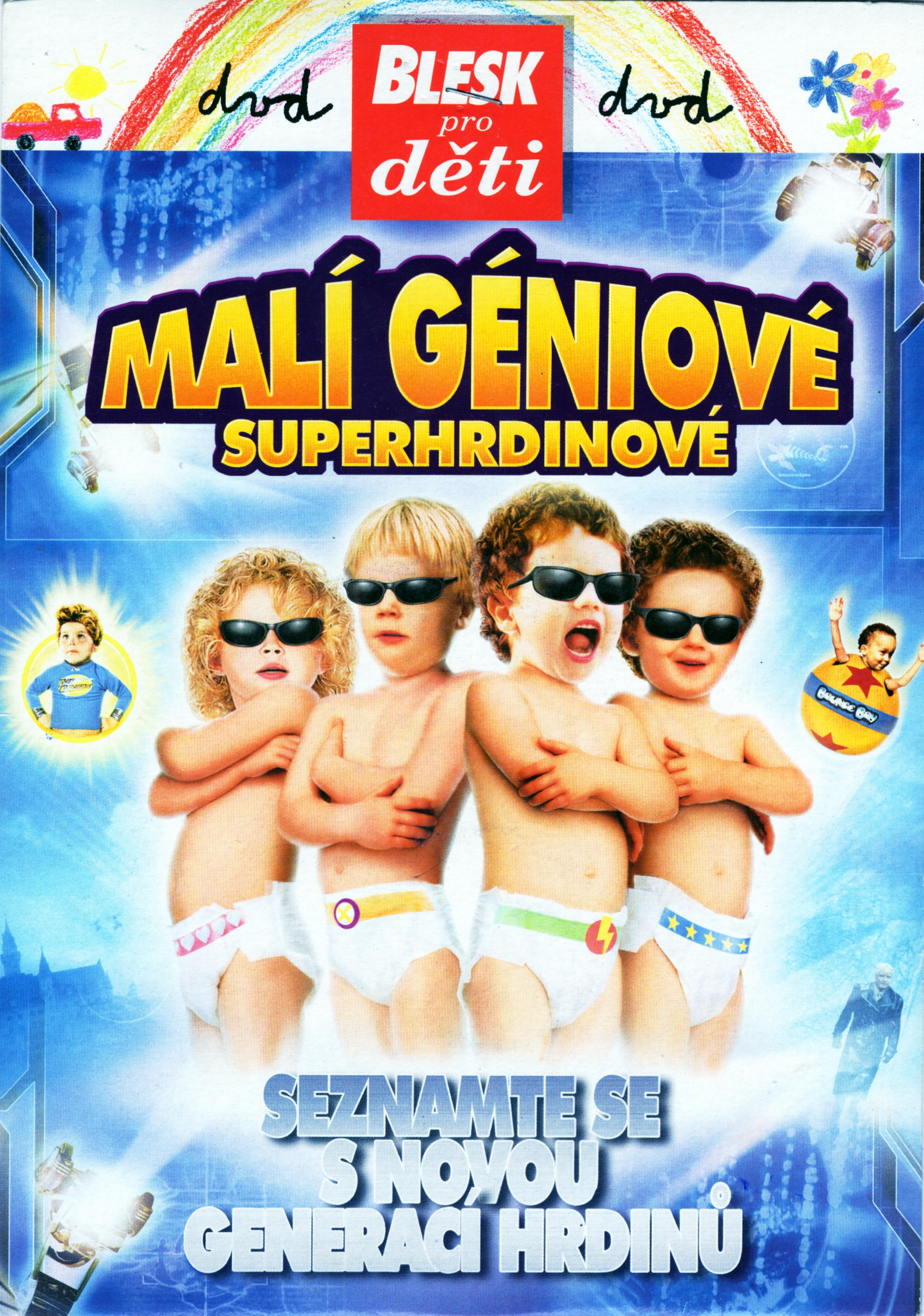 DVD Pohádka Malí géniové - SUPERHRDINOVÉ