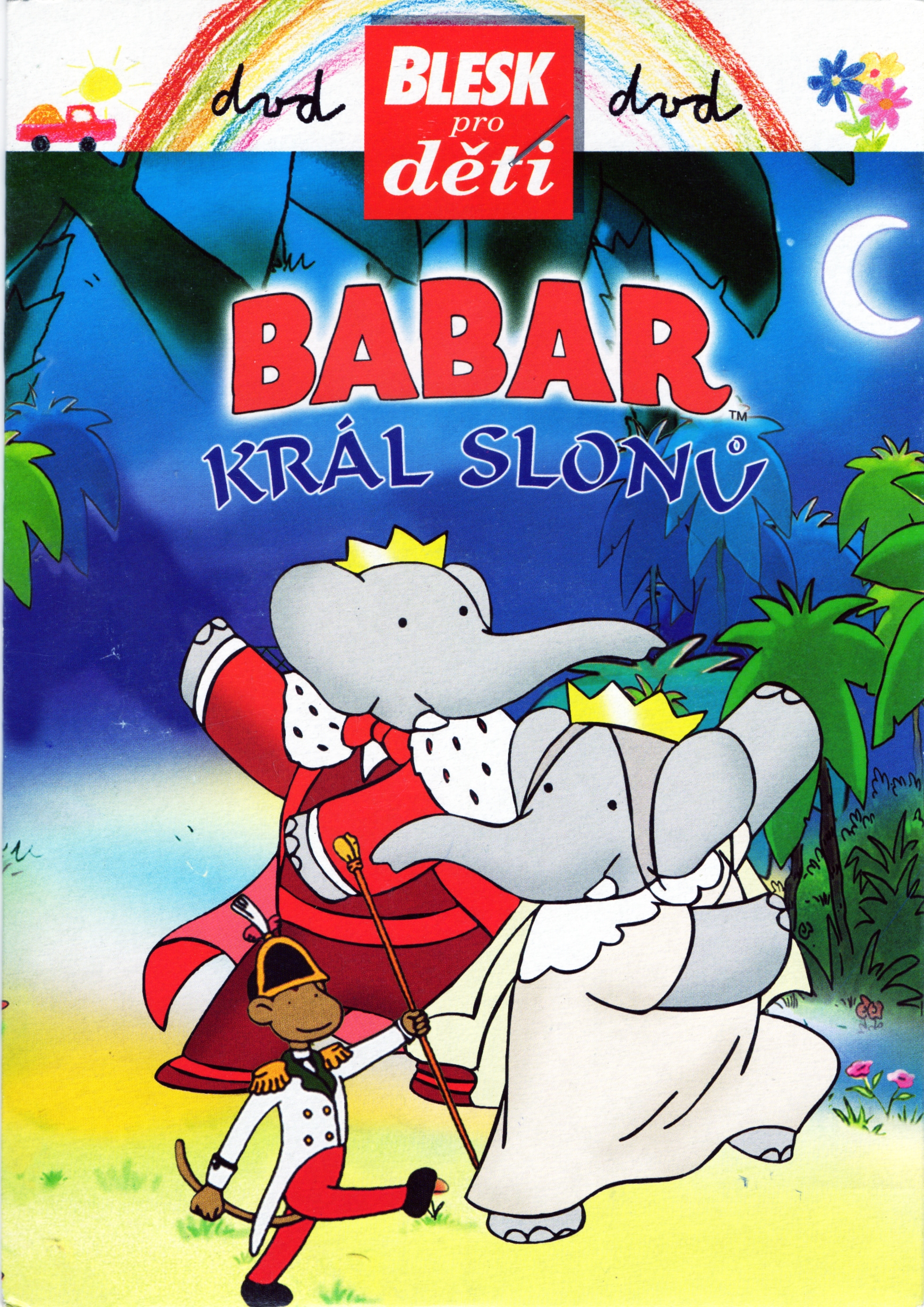 DVD Pohádka BABAR král slonů