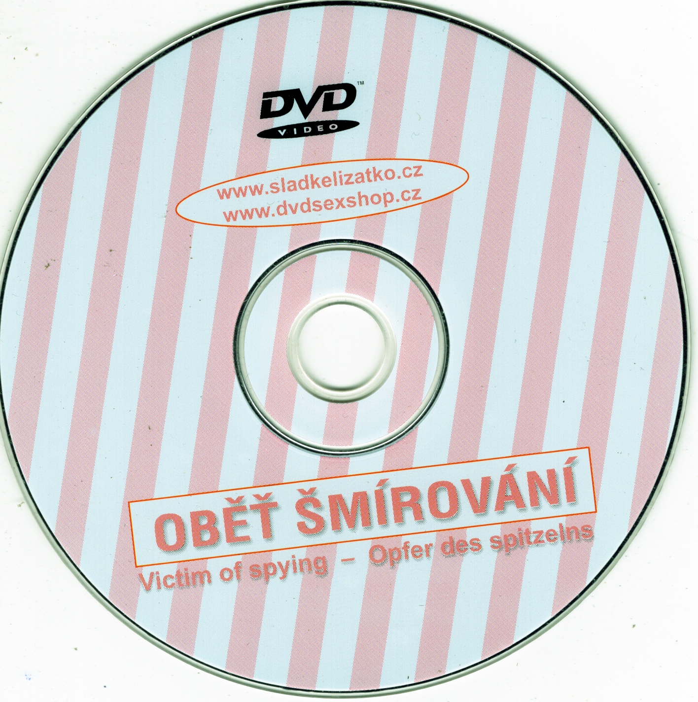 DVD PORNO - OBĚŤ ŠMÍROVÁNÍ