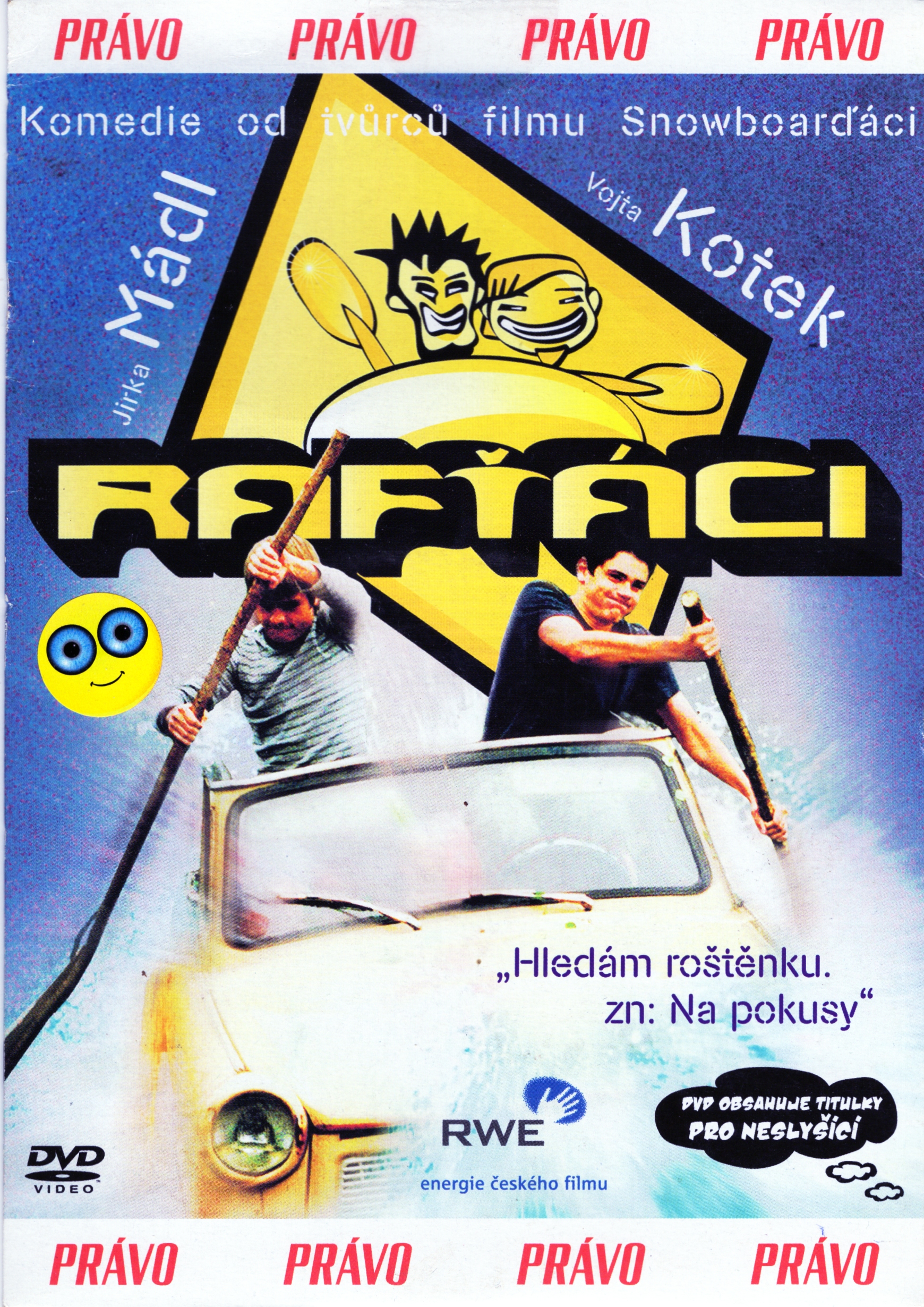 DVD Rafťáci