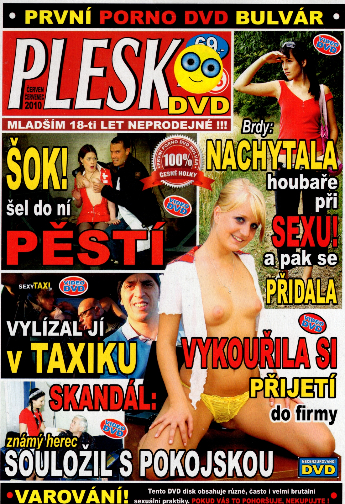 DVD PORNO - PLESK - VYKOUŘILA SI PŘIJETÍ do firmy