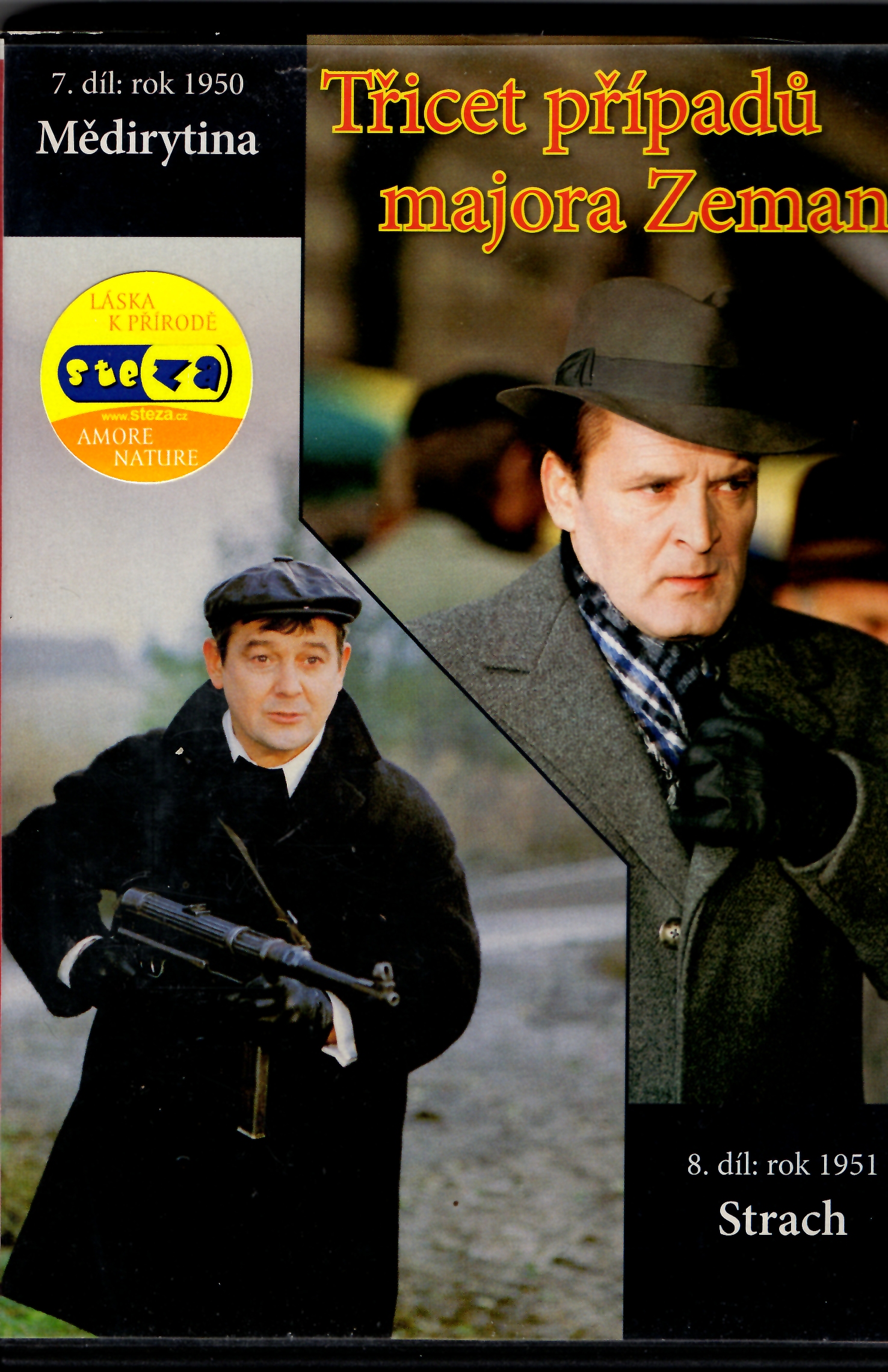 Třicet případů majora Zemana 7 a 8 díl - DVD plast box.
