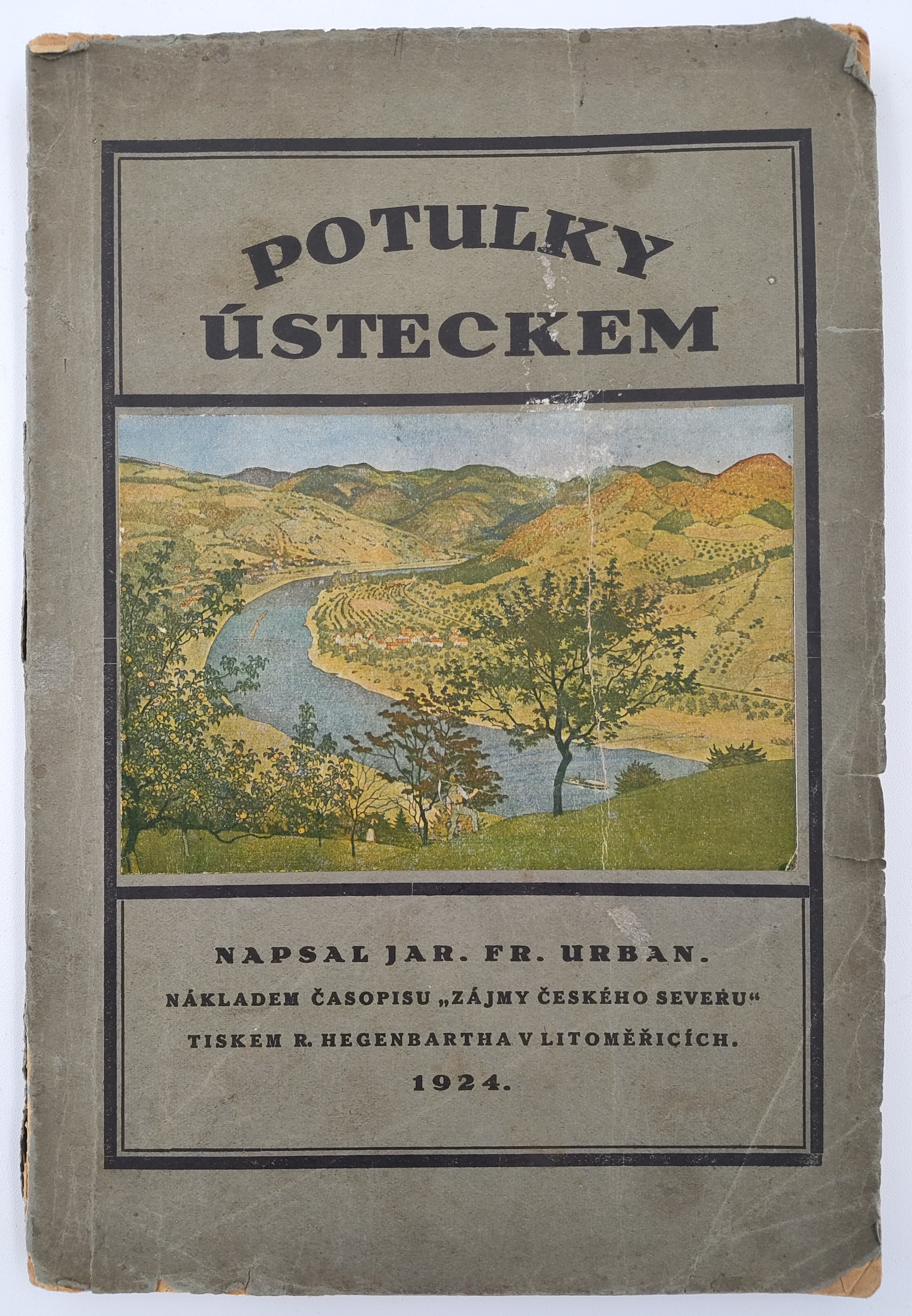 Kniha Potulky ústeckem z roku 1924