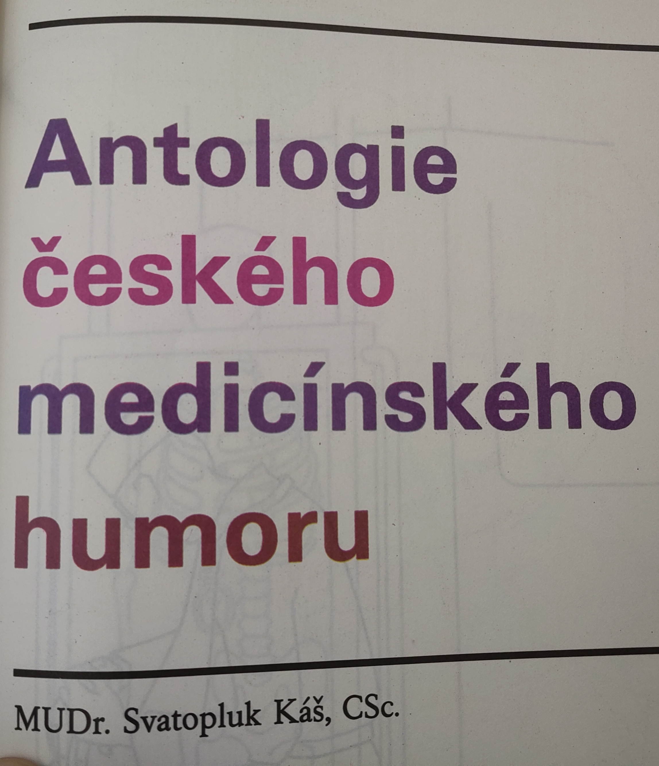 Antologie českého medicínského humoru 1988