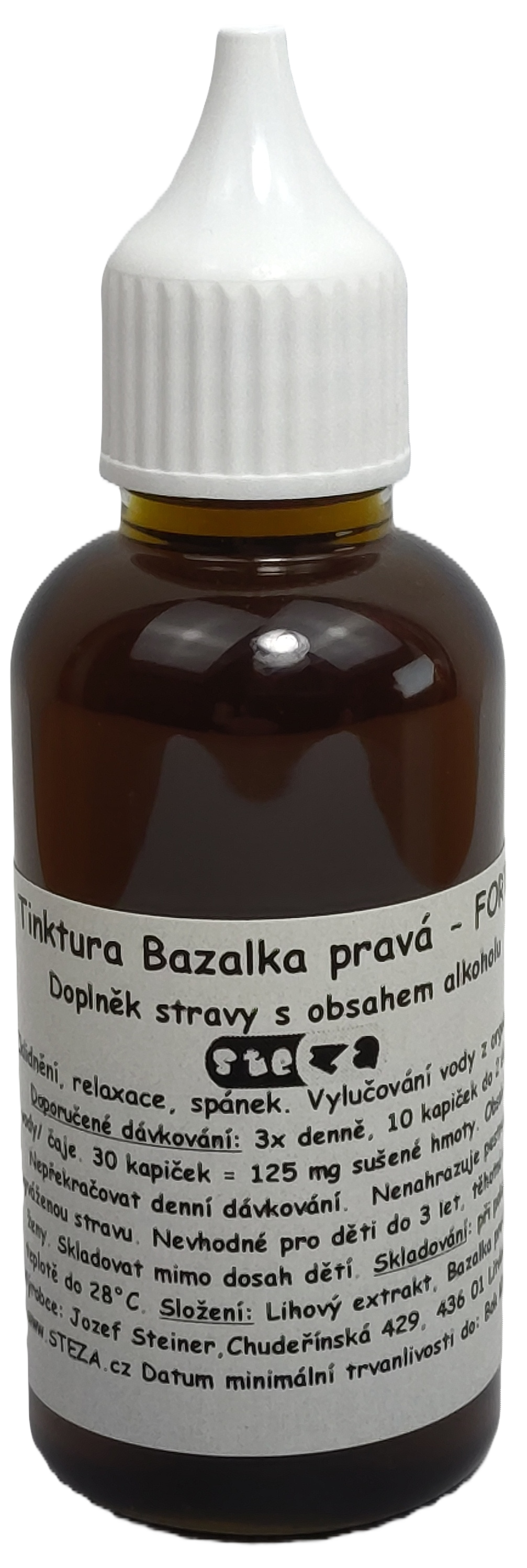 - Kapky Bazalka pravá -