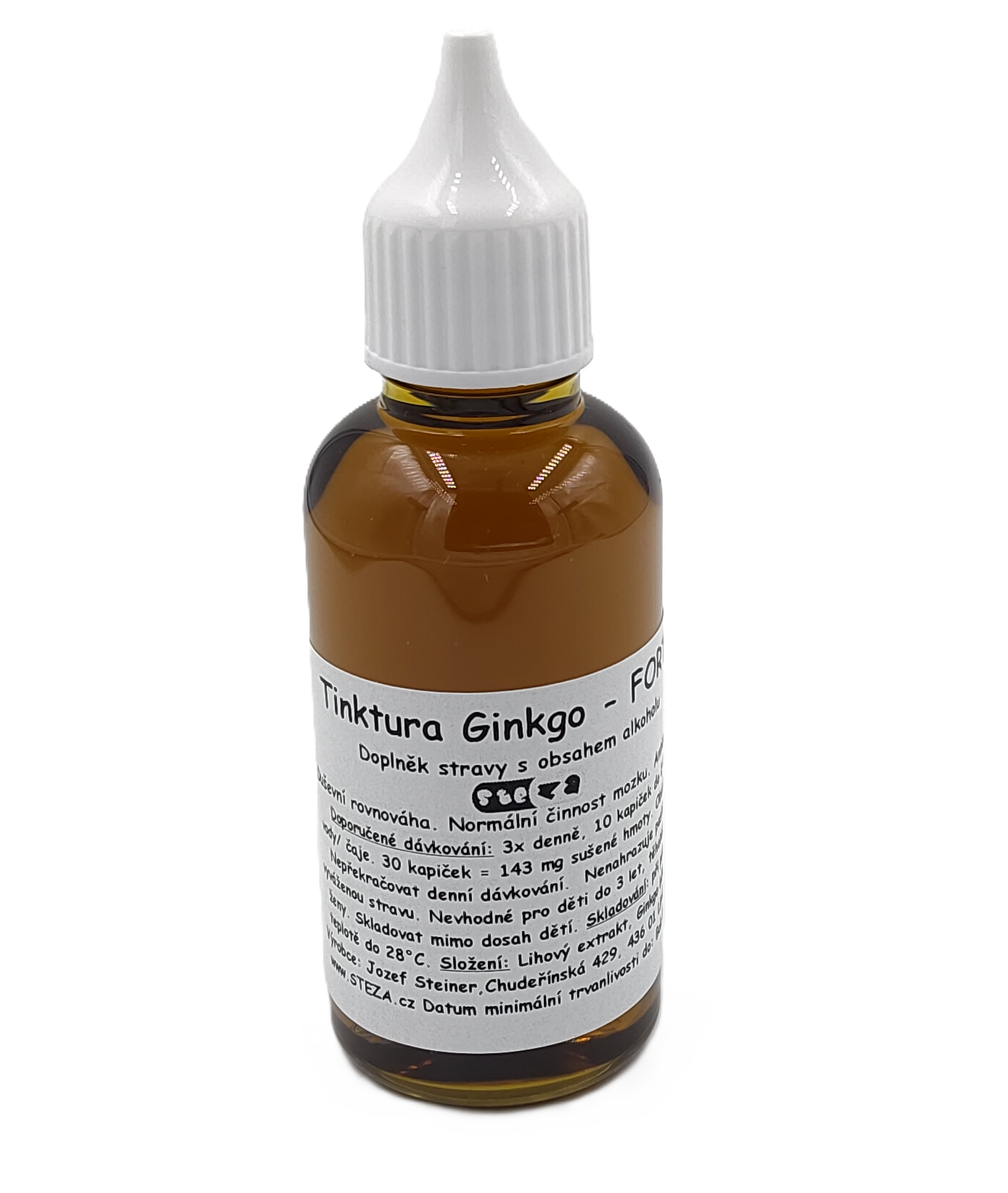 - Kapky Ginkgo -
