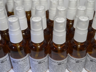 Tinktur - Dezinfekční přípravek z propolisem a mentholem 5x 50 ml.