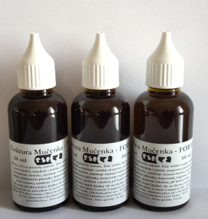 Tinktur - Tinktura Mučenka 10x 50ml. + 1ks navíc dárek !