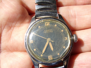 Staré nárámkové hodinky Eterna Automatic - plně funkční