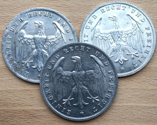 Mince Německo - 500 Mark 1923 A 3ks