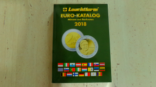 Nový euro katalog mince 2018 -  643 stran