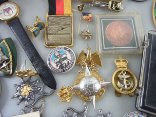 Konvolut starých německých odznaků - federální námořníctvo USA