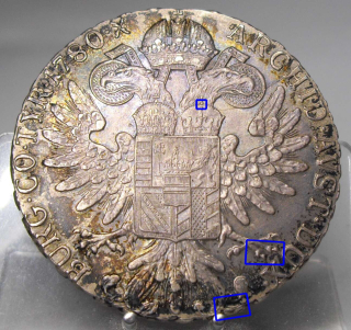 Stříbrná Mince Tolar Marie Terezie 1780 X- 28g